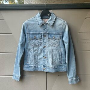 True Religion - Girl's Denim Jacket, Light Wash